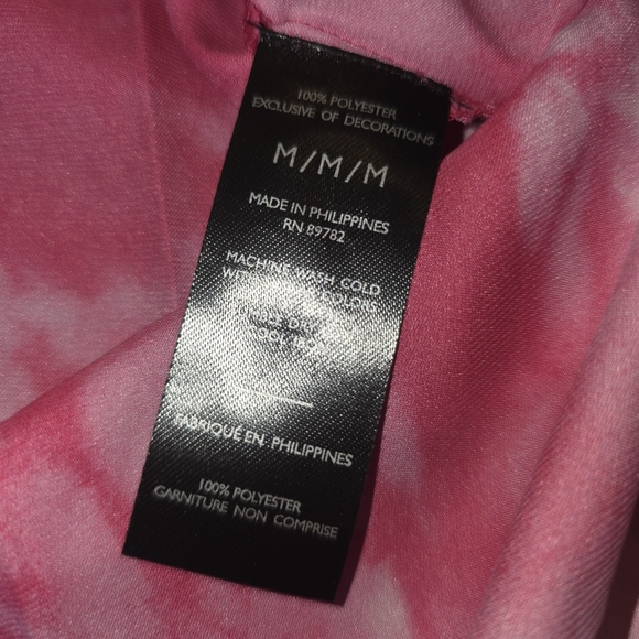 Natori Pink Tie-Dye Midi Kaftan - Picture 8 of 9
